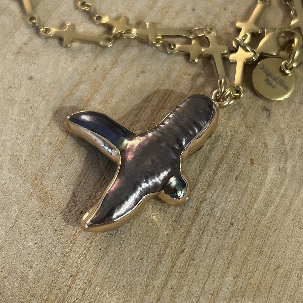 Collier céleste & mystère de Nacre noire